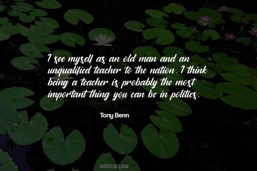Quotes About Tony Benn #1518584