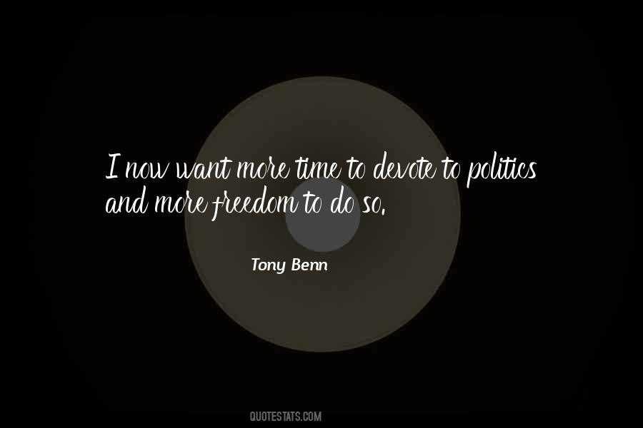 Quotes About Tony Benn #235684