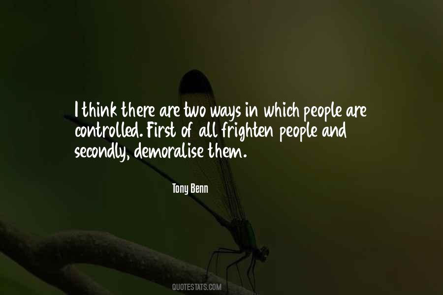 Quotes About Tony Benn #238320