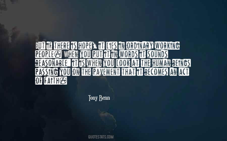 Quotes About Tony Benn #506692