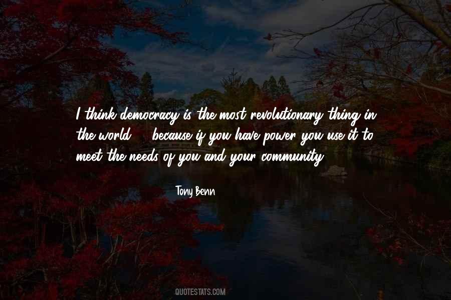 Quotes About Tony Benn #629230