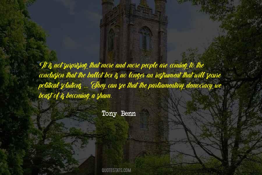Quotes About Tony Benn #635039