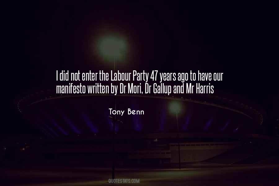 Quotes About Tony Benn #821662