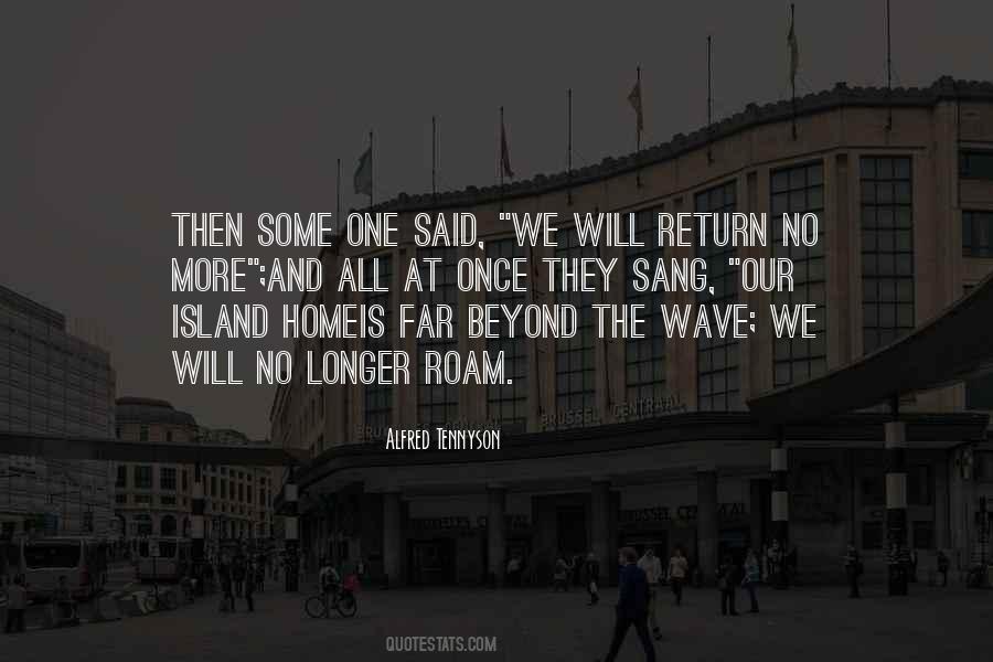 Then We Return Home Quotes #1587408