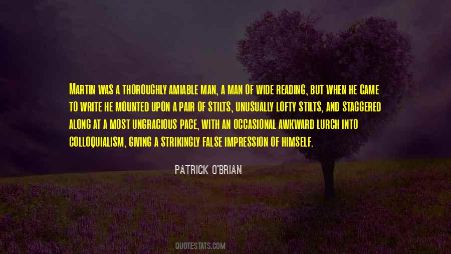 Quotes About Patrick O'donnell #594221