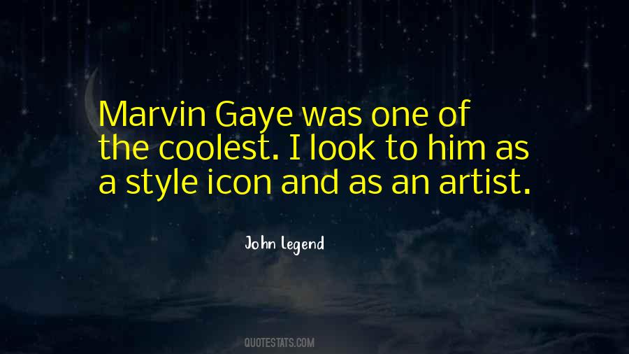 Quotes About Marvin Gaye #881608