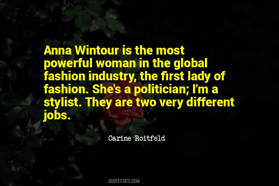 Quotes About Anna Wintour #45535