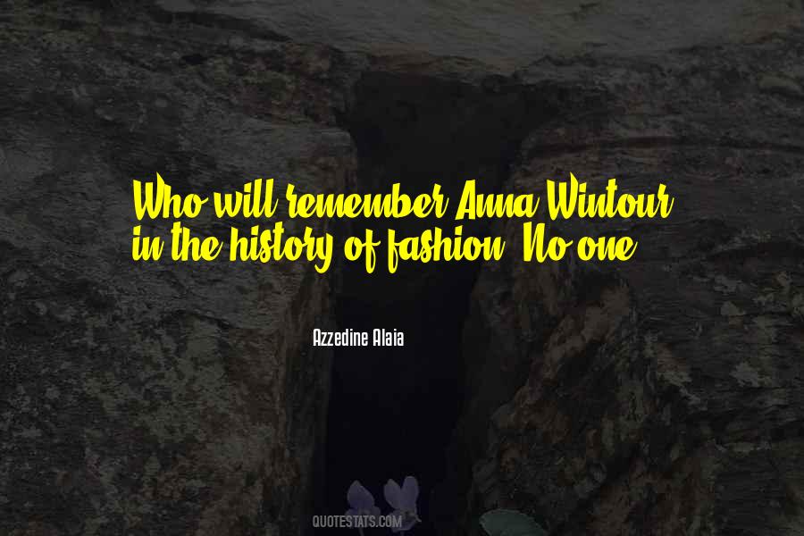Quotes About Anna Wintour #703243