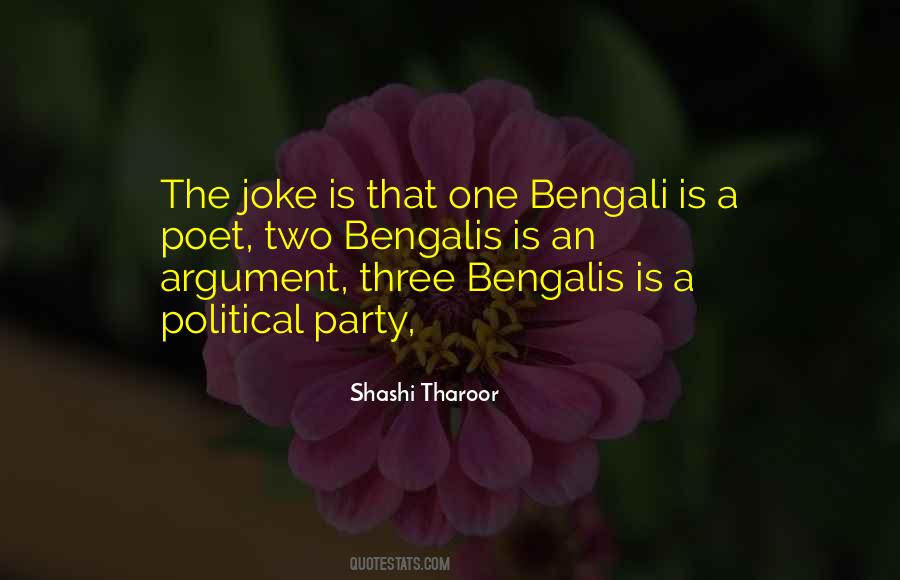 Quotes About Bengalis #1594990