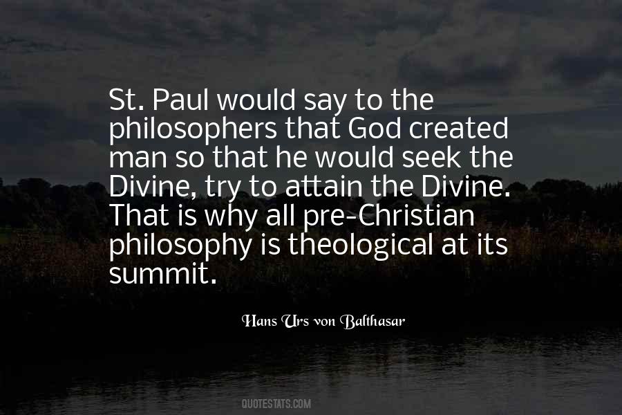 Theological Philosophy Quotes #1340594