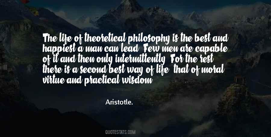 Theoretical And Practical Quotes #175321