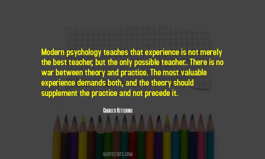 Theory And Practice Quotes #536983