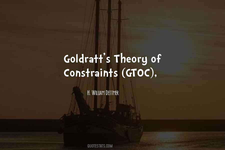 Theory Of Constraints Quotes #675552