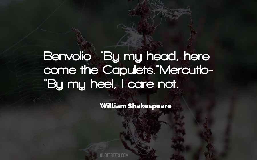 Quotes About Benvolio In Romeo And Juliet #132731