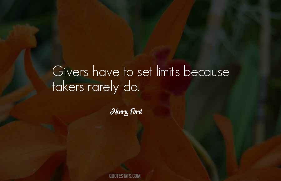 There Are Givers And Takers Quotes #1686586