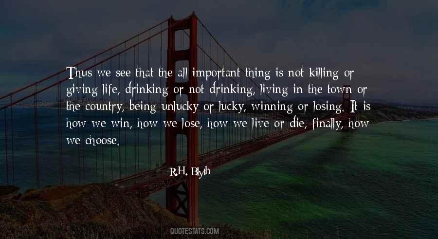Quotes About Being Unlucky #1641849