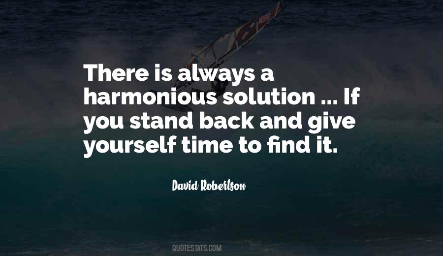 There Is Always A Solution Quotes #1572791
