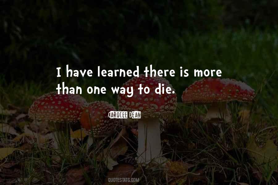 There Is More Than One Way Quotes #1577206
