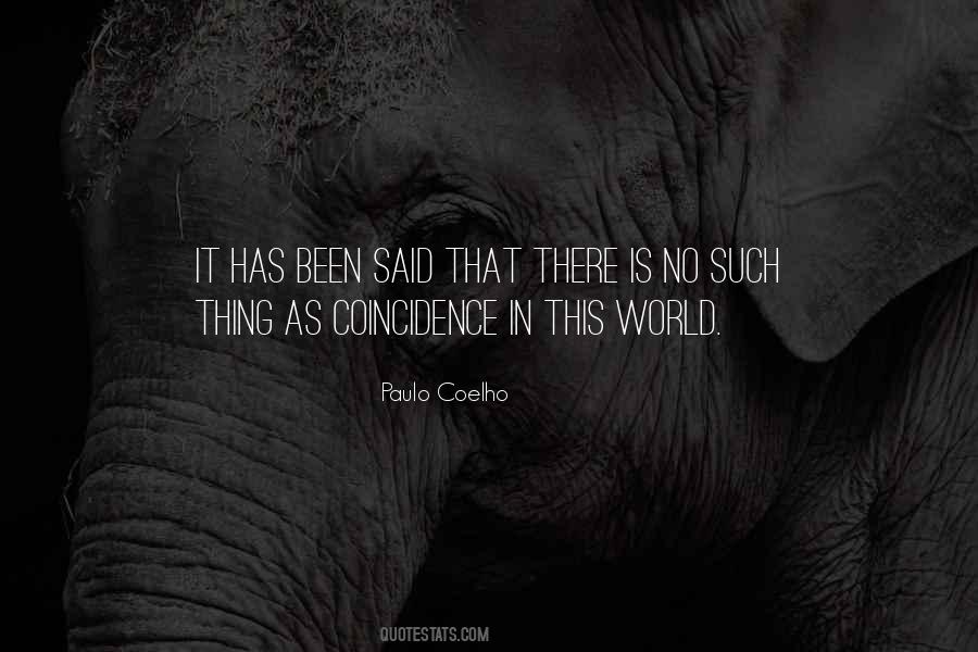 There Is No Coincidence Quotes #1251851