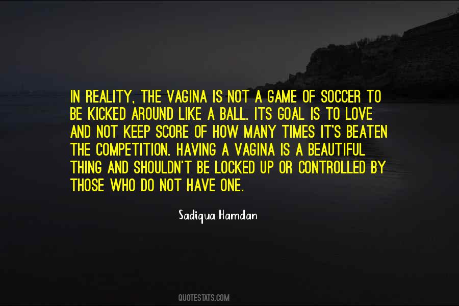 There Is No Competition In Love Quotes #1863564