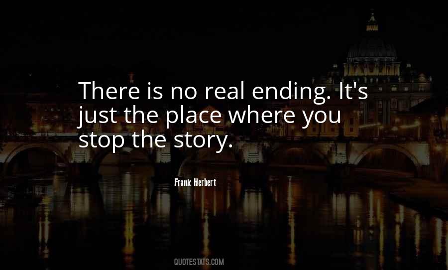 There Is No Happy Ending Quotes #1289982