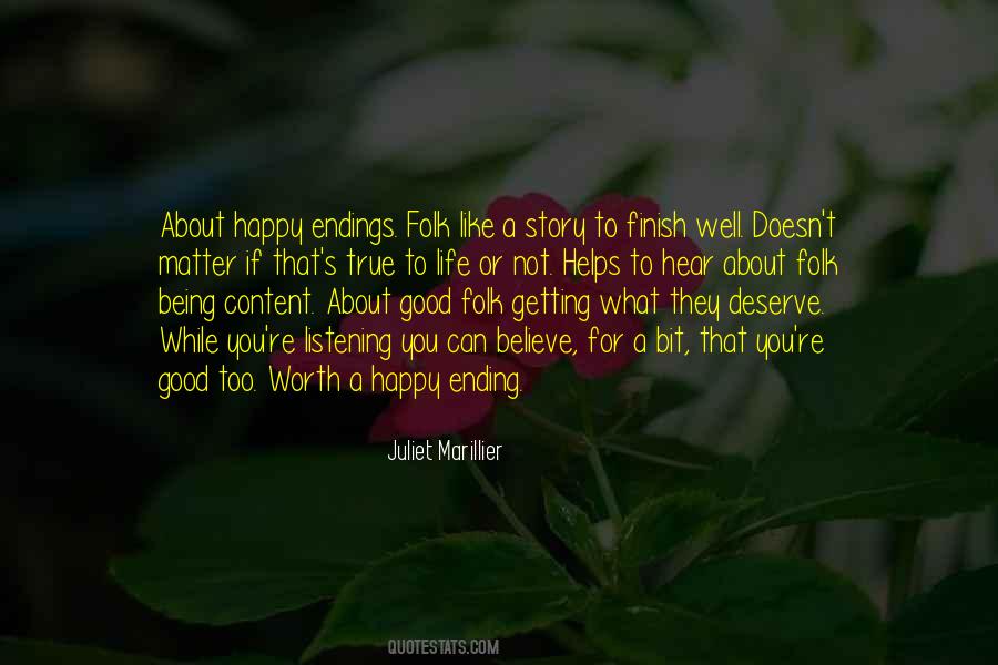There Is No Happy Ending Quotes #148317 There Is No Happy Ending Quotes #148317