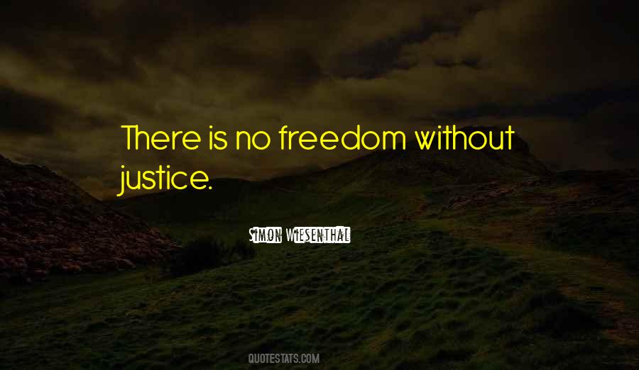 There Is No Justice Quotes #308894