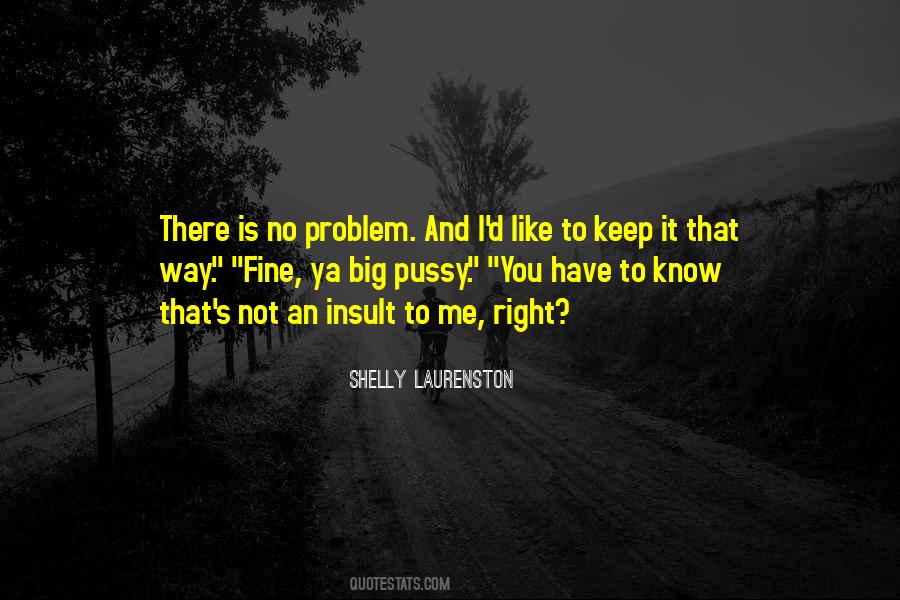 There Is No Problem Quotes #1264937