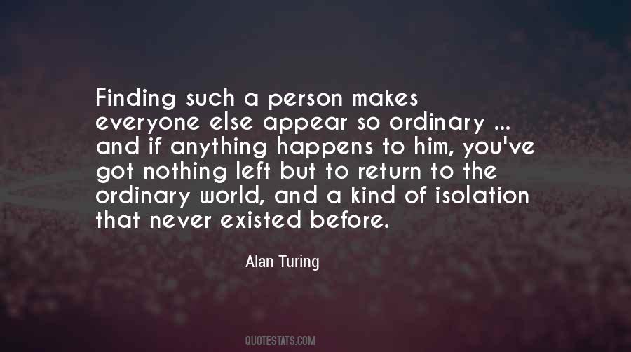 Quotes About Alan Turing #830529