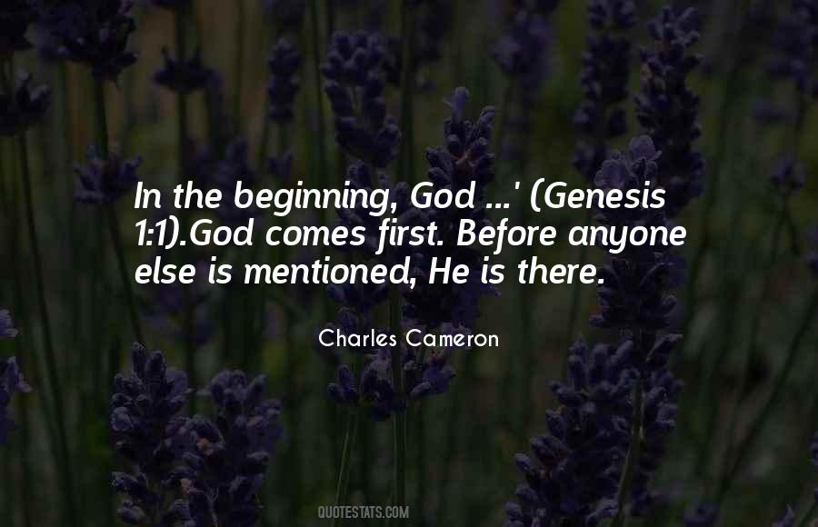 Quotes About Genesis #1719872