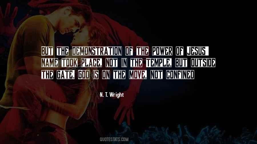 There Is Power In The Name Of Jesus Quotes #1640870