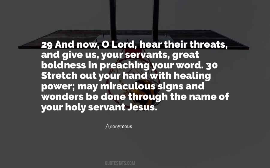 There Is Power In The Name Of Jesus Quotes #1759416