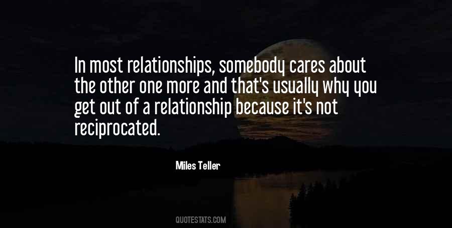 There Is Someone Who Cares For You Quotes #34479