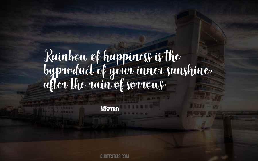 There's A Rainbow After The Rain Quotes #1140559