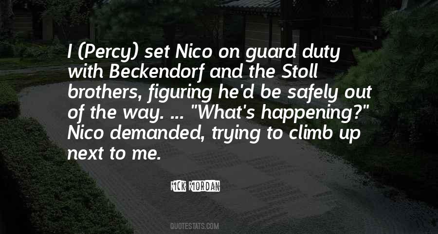 Quotes About Nico #1041439