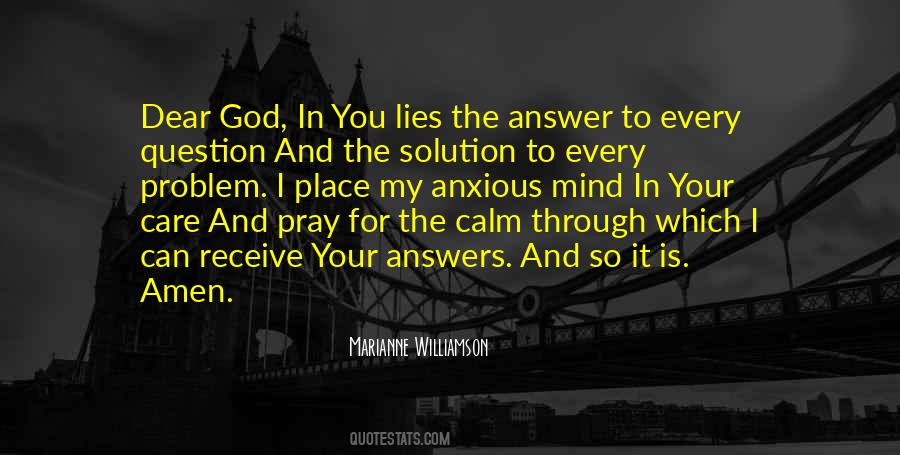 There's A Solution To Every Problem Quotes #606927