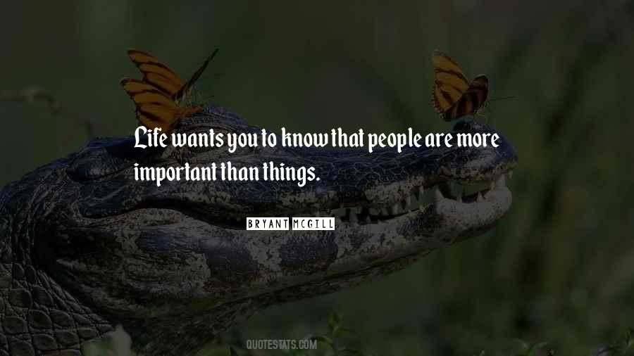 There's More Important Things In Life Quotes #16277