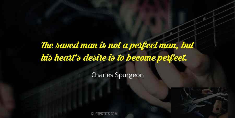 There's No Such Thing As A Perfect Man Quotes #17566