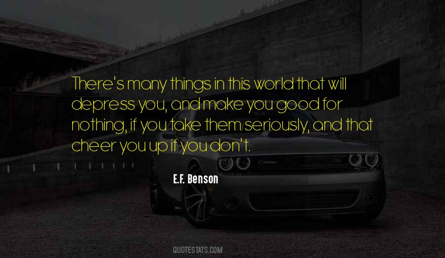 There's Nothing In This World Quotes #1676517