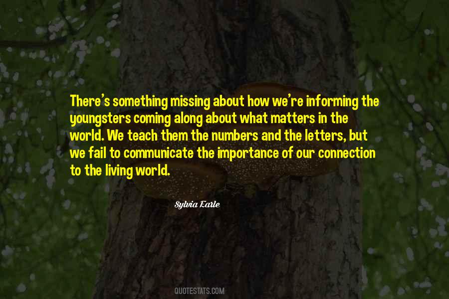 There's Something Missing Quotes #1026206