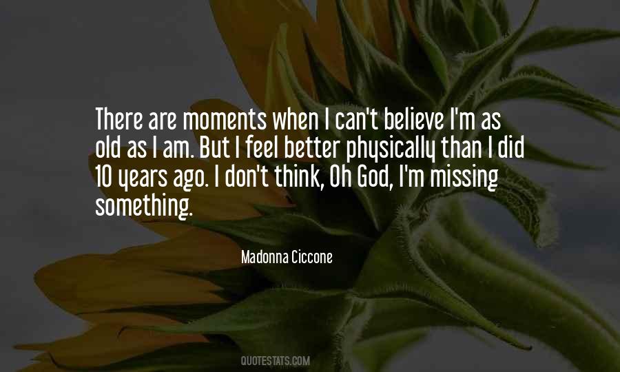 There's Something Missing Quotes #1183155