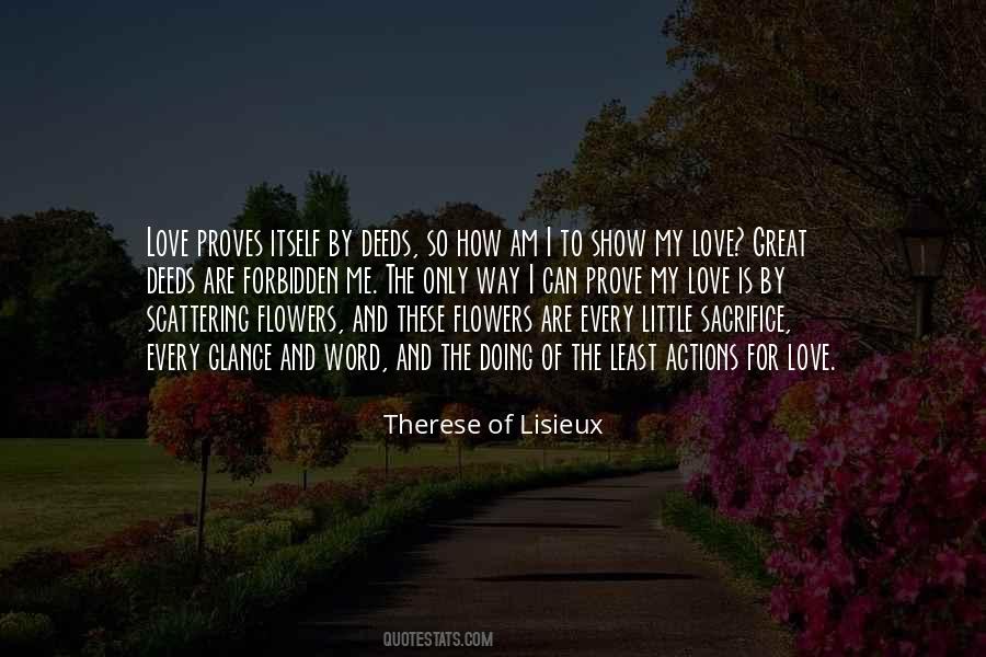 Therese Lisieux Quotes #1078422