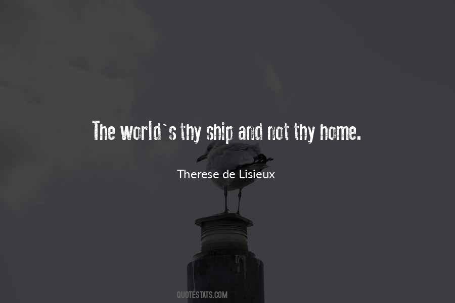 Therese Lisieux Quotes #895608