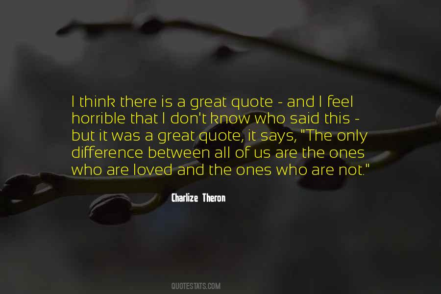 Theron Quotes #90422