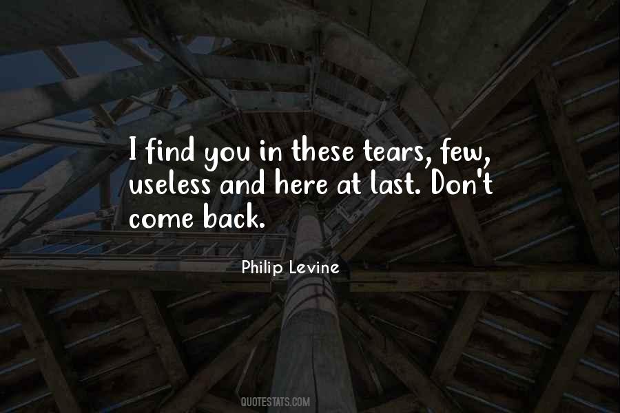 These Tears Quotes #1668109
