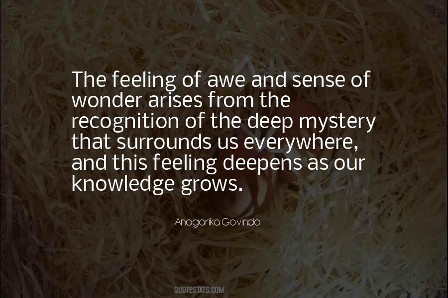 Quotes About Awe And Wonder #1041724