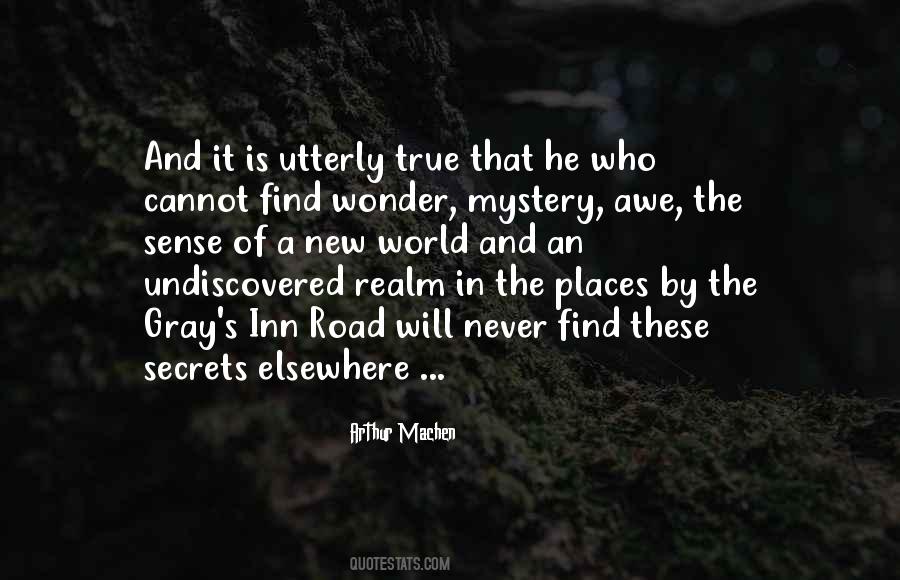 Quotes About Awe And Wonder #1382120