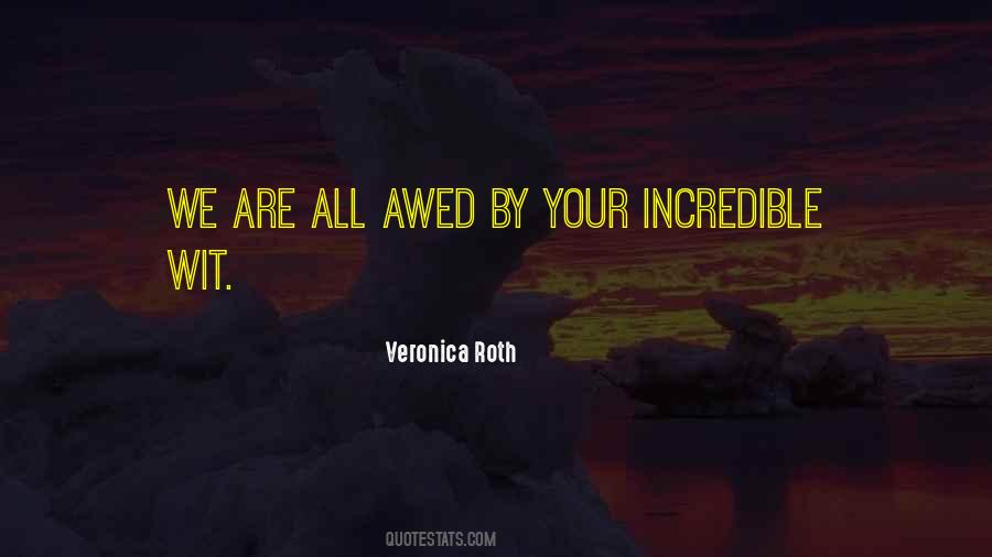 Quotes About Awed #1402390