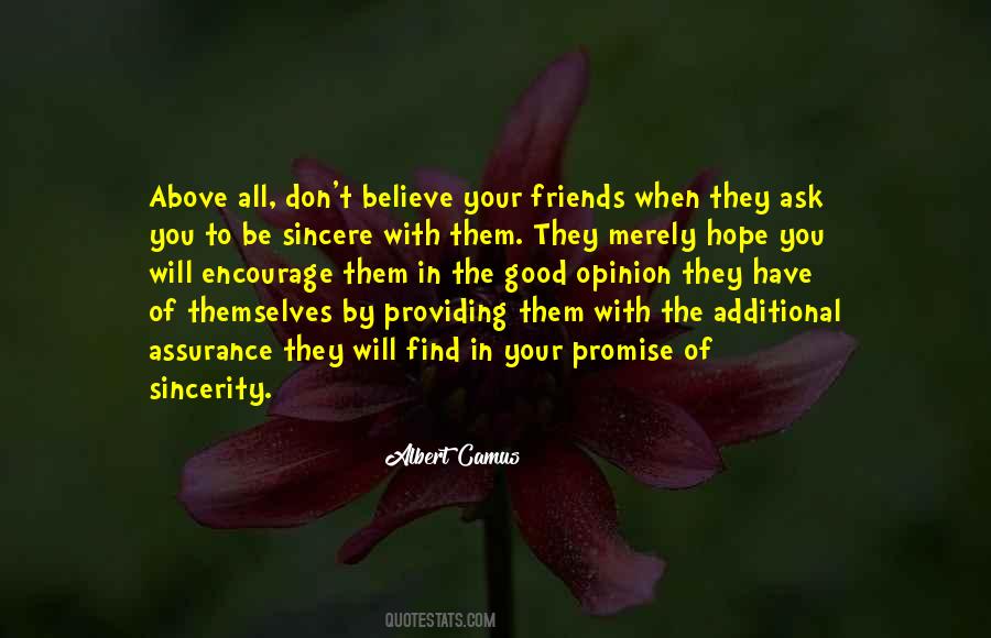 They Don't Believe In You Quotes #1123493