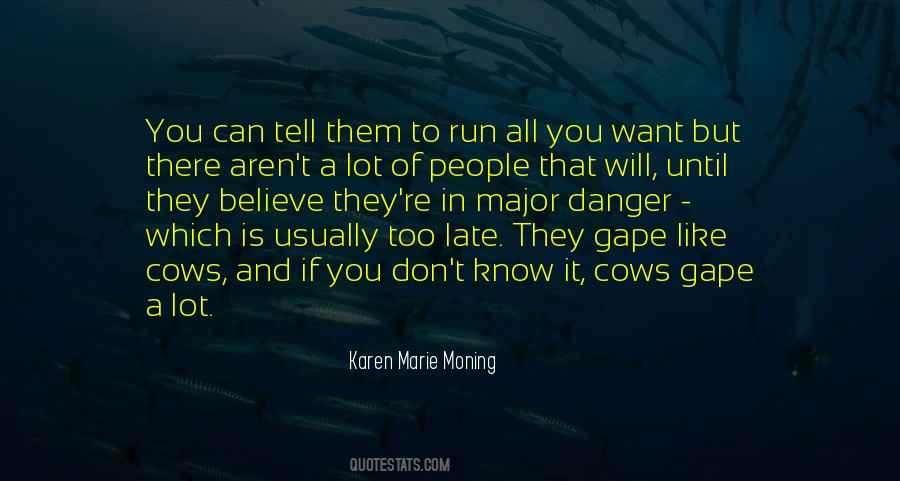 They Don't Believe In You Quotes #37069